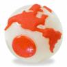 Piłka Planet Dog Orbee Ball beżowo -      pomarańczowa 7cm M PETSTAGES
