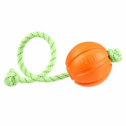 Piłka Liker Lumi na sznurku świecącym     w ciemności 9cm duży pies COLLAR