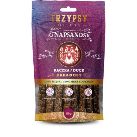 Kabanosy Napsanosy z kaczki 80g TRZYPSY