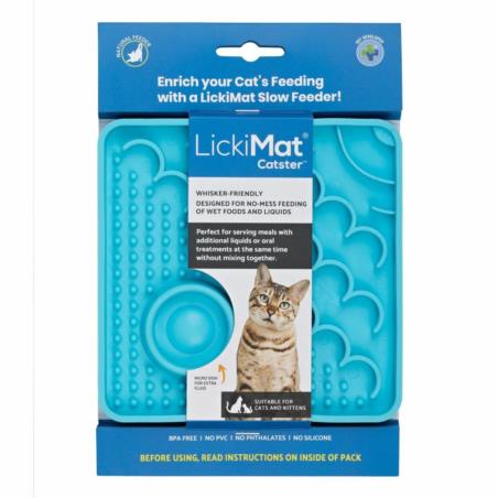 Mata miska Classic Catster turkusowa      LICKIMAT