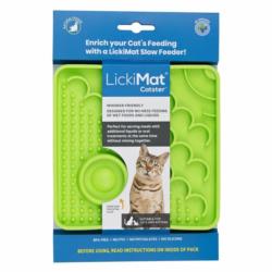 Mata miska Classic Catster zielona        LICKIMAT