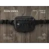 Nerka MIDI czarna PIESKI W KRESKI