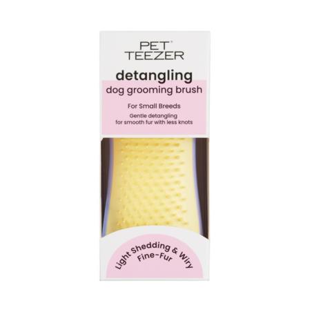 Szczotka ułatwiająca rozczesywanie mała   Detangling Lilac Yellow PET TEEZER