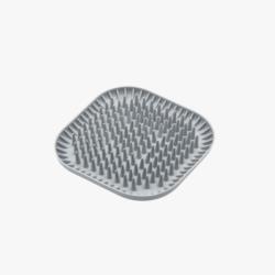 Mata Spiky jeżomiska jasny szary FIBOO