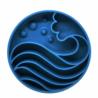Miska spowalniająca jedzenie Fale Wave    Design Ebowl blue SODA PUP