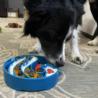 Miska spowalniająca jedzenie Fale Wave    Design Ebowl blue SODA PUP