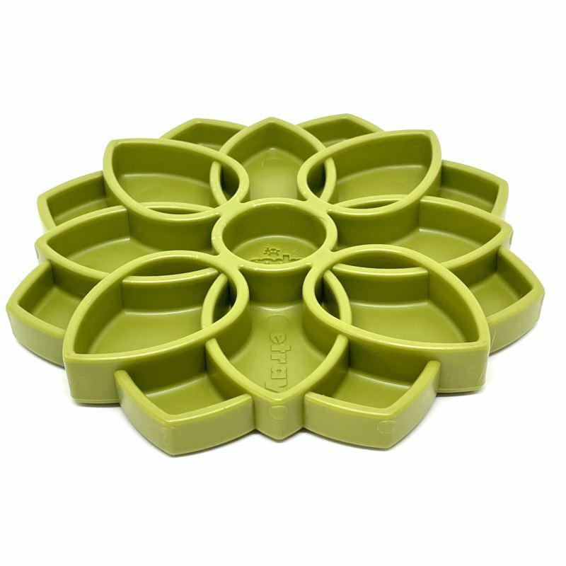 Miska spowalniająca jedzenie Mandala zielona Mandala Feeder Green SODA PUP Miska spowalniająca jedzenie Mandala zielona Mandala Feeder Green SODA PUP