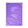 Mata do lizania roz.S Love fioletowa      Emat Groovy Love Design SODA PUP