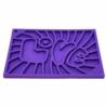 Mata do lizania roz.S Love fioletowa      Emat Groovy Love Design SODA PUP