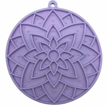 Mata do lizania z przyssawkami LOTUS      DESIGN EMAT Pastel Purple SODA PUP