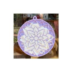 Mata do lizania z przyssawkami LOTUS      DESIGN EMAT Pastel Purple SODA PUP