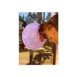 Mata do lizania z przyssawkami LOTUS      DESIGN EMAT Pastel Purple SODA PUP
