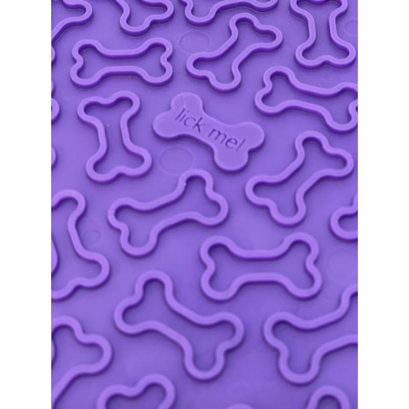 Mata do lizania roz.L Kości fioletowa Emat Bones Large Purple SODA PUP Mata do lizania roz.L Kości fioletowa Emat Bones Large Purple SODA PUP