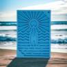 Mata do lizania roz.S Surf niebieska      Surf Up Design Emat small SODA PUP