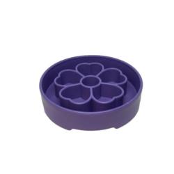 Miska spowalniająca jedzenie kwiat        fioletowa Flower Pot eBowl Purple SODA PUP