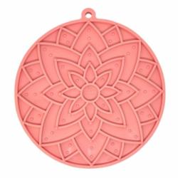 Mata do lizania z przyssawkami LOTUS      DESIGN EMAT Pastel Pink SODA PUP