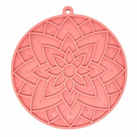 Mata do lizania z przyssawkami LOTUS      DESIGN EMAT Pastel Pink SODA PUP