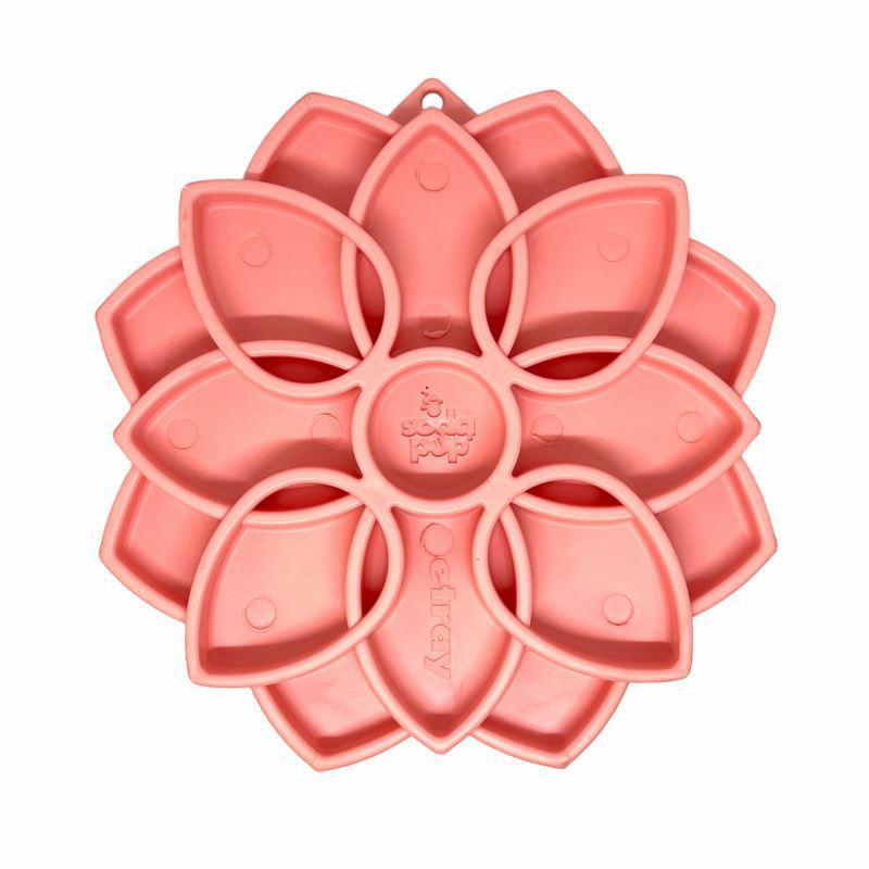 Miska spowalniająca jedzenie z przyssawkami Mandala pastelowo różówa Mandala Softie eTray Pastel Pink SODA PUP Miska spowalniająca jedzenie z przyssawkami Mandala pastelowo różówa Mandala Softie eTray Pastel Pink SODA PUP