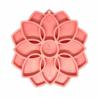 Miska spowalniająca jedzenie              z przyssawkami Mandala pastelowo różówa Mandala Softie eTray Pastel Pink SODA PUP