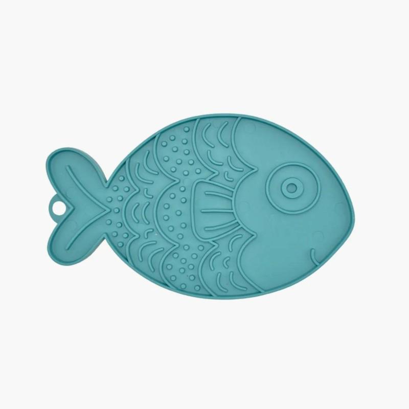Mata do lizania Fishka turkusowa FIBOO Mata do lizania Fishka turkusowa FIBOO