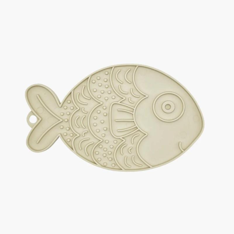 Mata do lizania Fishka beżowa FIBOO Mata do lizania Fishka beżowa FIBOO