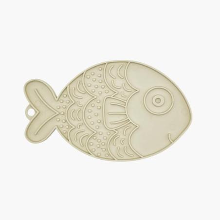 Mata do lizania Fishka beżowa FIBOO