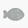 Mata do lizania Fishka jasno szara