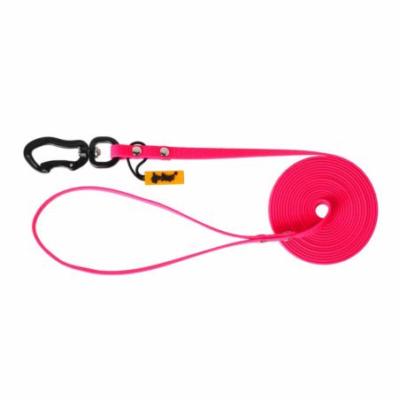 Linka treningowa plaster miodu różowa     1cm 5m DINGO
