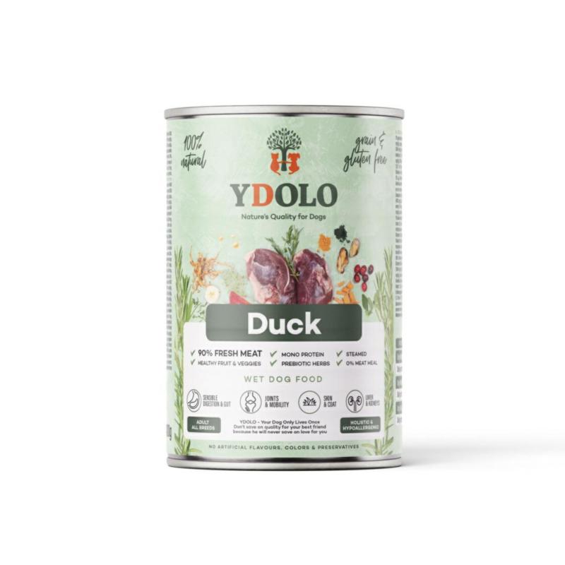 Karma mokra dla psa Kaczka Duck 400g YDOLO Karma mokra dla psa Kaczka Duck 400g YDOLO