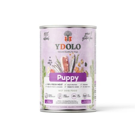 Karma mokra dla szczeniaka Wieprzowina    Iberico i ryby 400g Puppy YDOLO