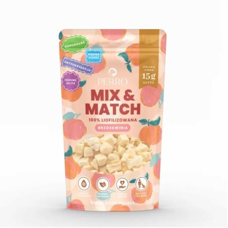 Brzoskwiniaa liofilizowana Mix & Match    15g PERRO