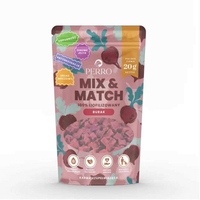 Burak liofilizowany Mix & Match 20g PERRO Burak liofilizowany Mix & Match 20g PERRO