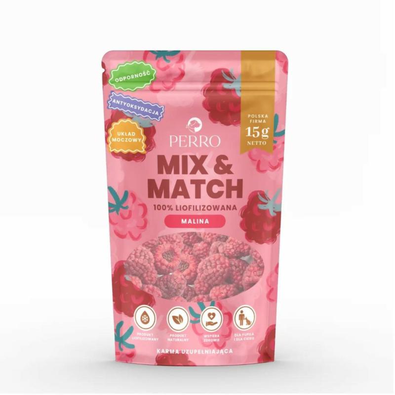 Malina liofilizowana Mix & Match 15g PERRO Malina liofilizowana Mix & Match 15g PERRO