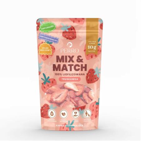 Truskawka liofilizowana Mix & Match 10g   PERRO