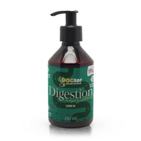 Olej dla psa na trawienie DOGtor          Digestion oil dla psa 250ml SYTA MICHA