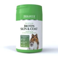 Zestaw witamin na skórę i sierść Biotin   Skin & Coat 200g HOLISTA