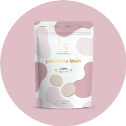 Chipsy Jagnięce z Warzywami dla psa       i kota Pawsome Lamb 200g PET LOVER