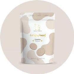 Chipsy Wołowe z warzywami dla psa Crispy  Beef 200g PET LOVER