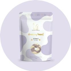 Krążek wołowy dla psa Chewy Beef Donut    125g PETLOVER