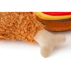 Smażony kurczak mini zabawka pluszowa     P.L.A.Y.