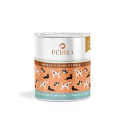 Karma mokra dorsz z marchewką -           monobiałkowa formuła psy dorosłe 800g PERRO