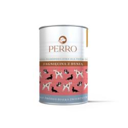 Karma mokra jagnięcina z dynią -          monobiałkowa formuła psy dorosłe 400g PERRO