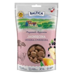 Przysmaki treningowe Jagnięcina           z gruszką i porzeczką 100g BALTICA