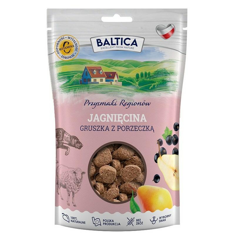 Przysmaki treningowe Jagnięcina z gruszką i porzeczką 100g BALTICA Przysmaki treningowe Jagnięcina z gruszką i porzeczką 100g BALTICA