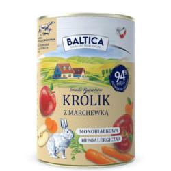 Karma mokra Królik z marchewką 400        g BALTICA