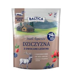 Karma sucha Dziczyzna z owocmi leśnymi    XS/S 1kg BALTICA