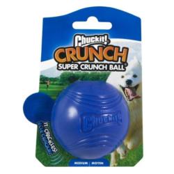 Piłka wydająca odgłos gniecionej butelki  Crunch Ball Medium 6,5cm 6,5cm CHUCKIT!