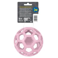 Piłka ażurowa różowa medium 11,5 cm       HOL-EE ROLLER