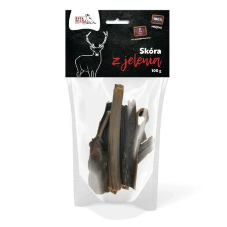 Skóra z jelenia suszona 100g SYTA MICHA