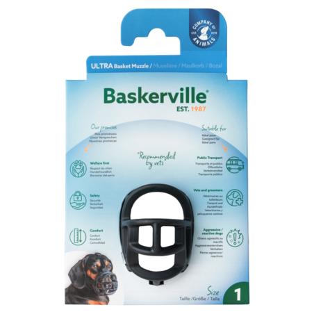 Kaganiec Baskerville Ultra Muzzle rozm.1  BASKERVILLE